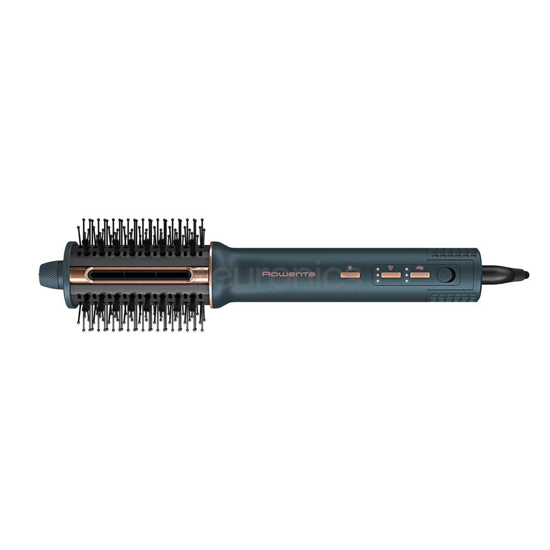 Rowenta Air Brush 3D, 1100 Вт, синий/медный - Фен-щетка