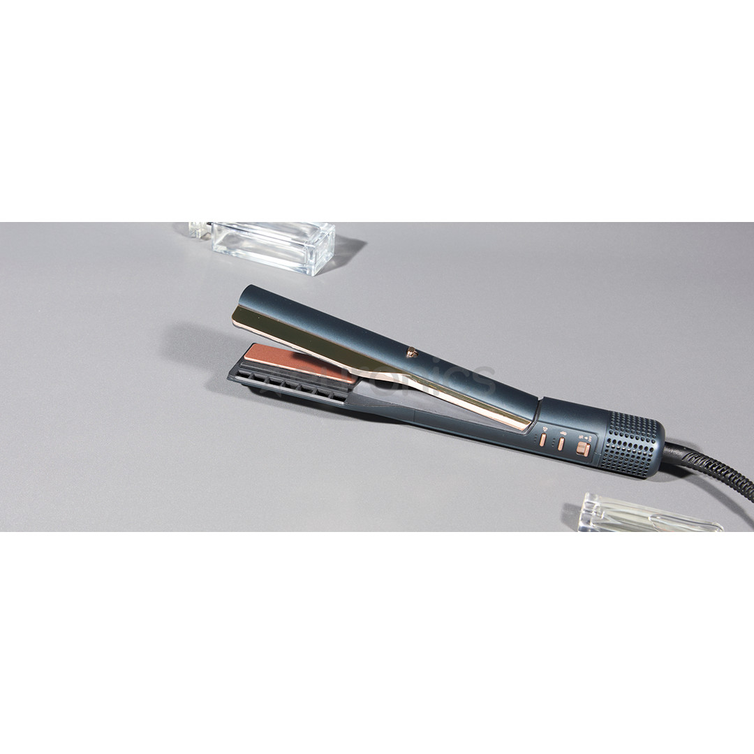 Rowenta Air KeraStraight, 3 в 1, синий/медный - Щипцы для выпрямления волос