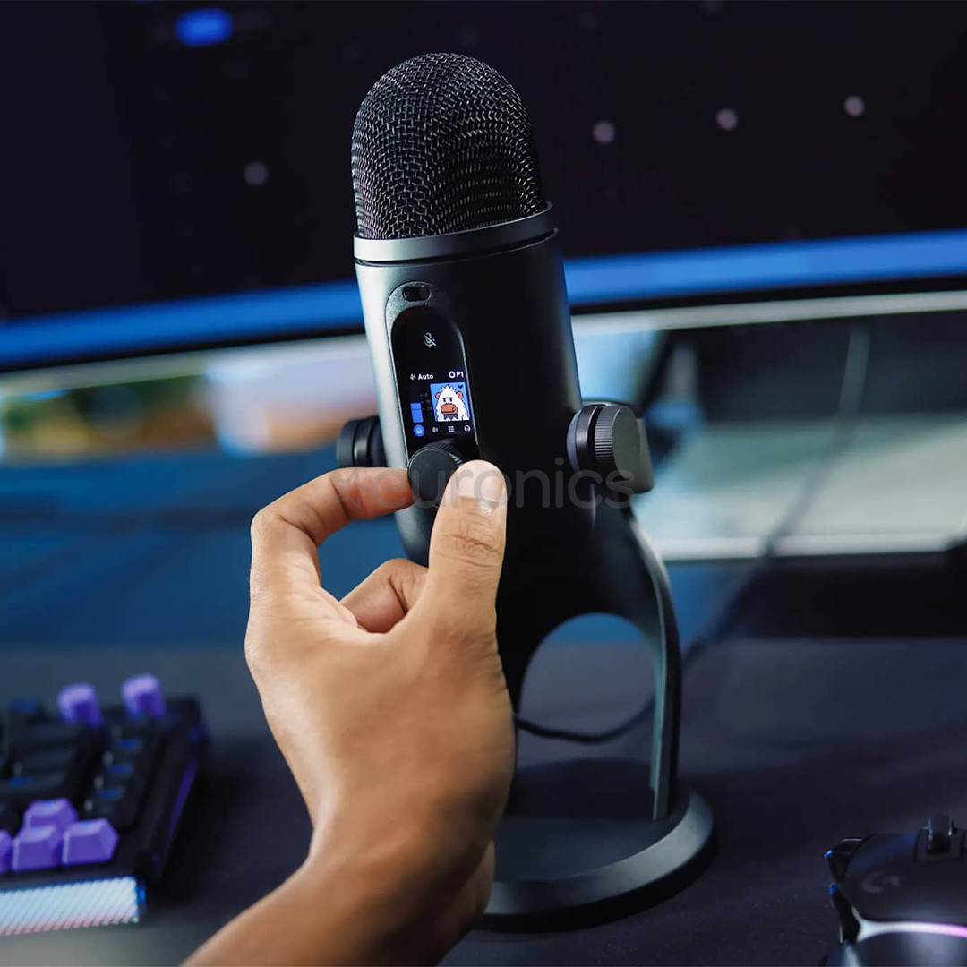 Logitech Yeti 2, black - Microphone