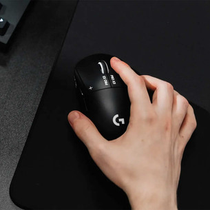 Logitech Pro X3 Superstrike, midnight black - Wireless mouse