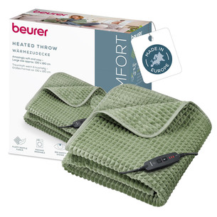 Beurer HD 72, 180x130 cm, roheline - Soojenduspleed HD72GREEN