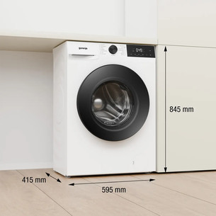 Gorenje, 6 kg, depth 41.5 cm, 1200 rpm - Front load washing machine