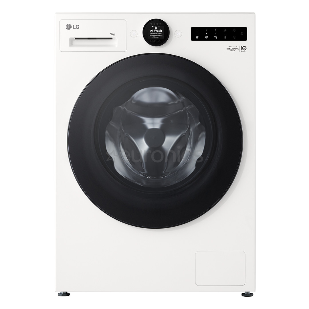LG, 9 kg, sügavus 47.5 cm, 1200 p/min - Eestlaetav pesumasin