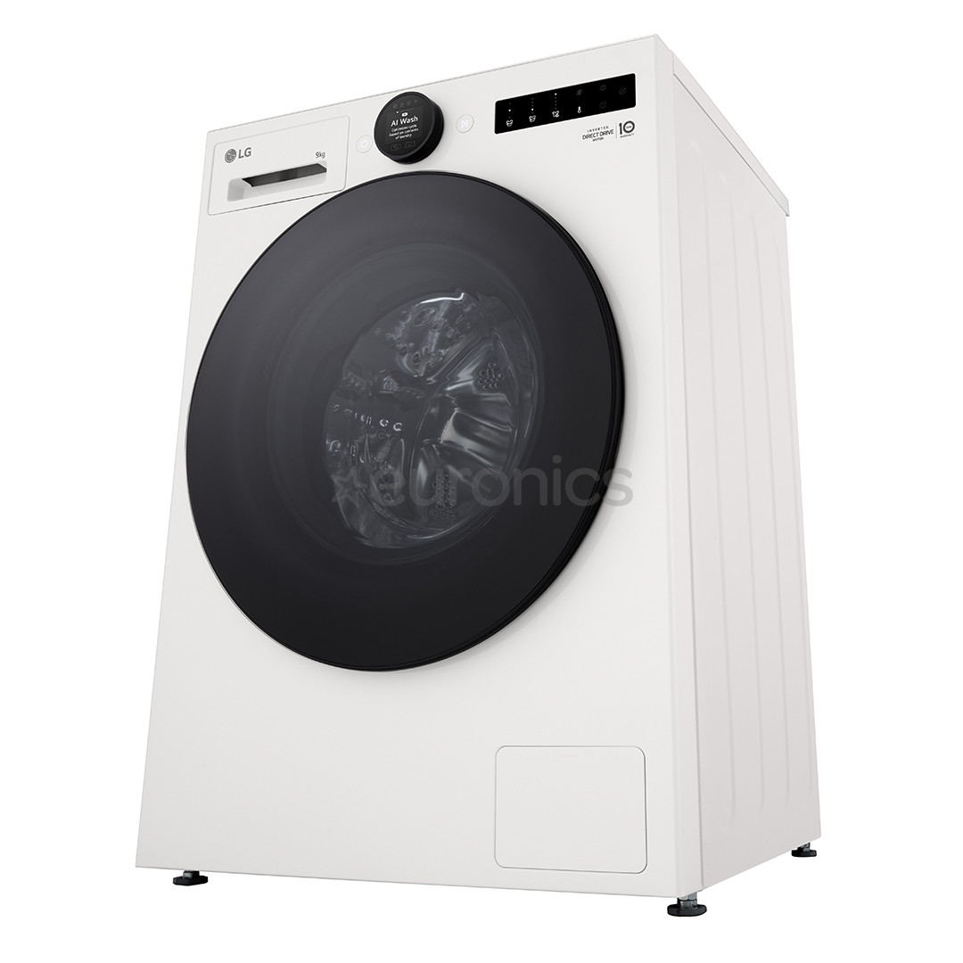 LG, 9 kg, sügavus 47.5 cm, 1200 p/min - Eestlaetav pesumasin