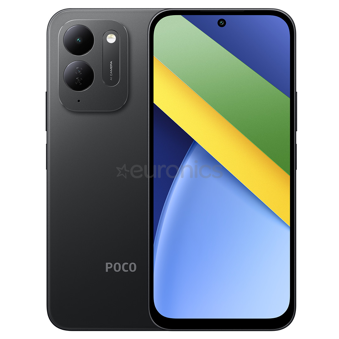 POCO C95 Pro, 6 GB, 128 GB, black - Smartphone