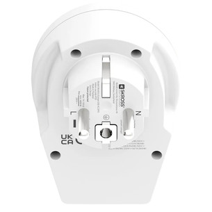 Skross World to Europe, USB-A, USB-C, valge - Reisiadapter