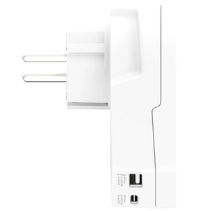 Skross World to Europe, USB-A, USB-C, valge - Reisiadapter