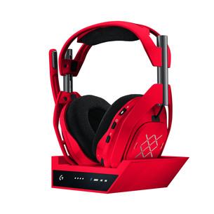 Logitech ASTRO A50 X LIGHTSPEED, punane - Juhtmevaba peakomplekt