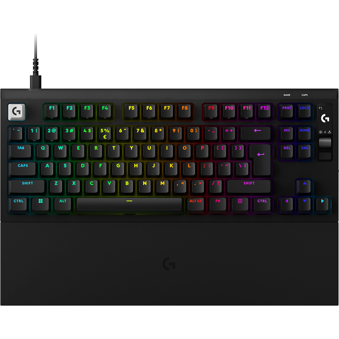 Logitech Pro X2 TKL Rapid, US, черный - Клавиатура