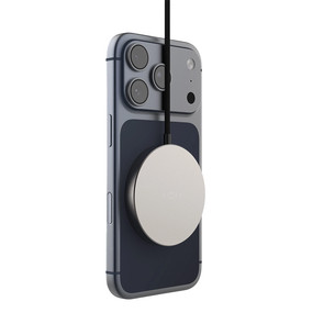 Fixed MagPad Slim, 25 W, Qi2.2, MagSafe, titanium - Wireless charger