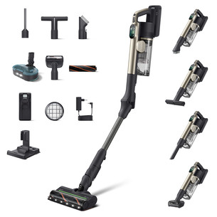 Philips PowerUp IQ 80 Aqua+ Complete, beige - Cordless vacuum cleaner XC8384/10