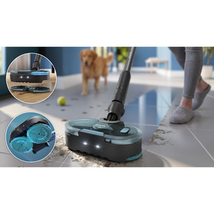 Philips PowerUp IQ 80 Aqua+ Complete, beige - Cordless vacuum cleaner