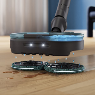 Philips PowerUp IQ 80 Aqua+ Complete, beige - Cordless vacuum cleaner