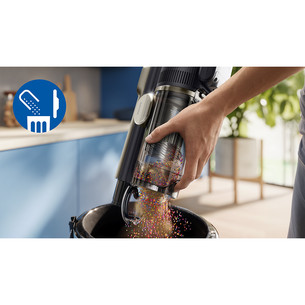 Philips PowerUp IQ 80 Aqua+ Complete, beige - Cordless vacuum cleaner