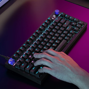 Logitech G316 X 75, tactile, US, must - Klaviatuur