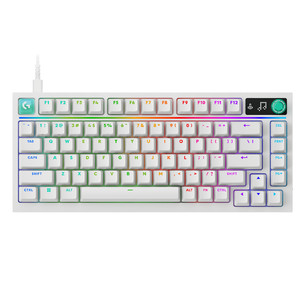 Logitech G316 X 75, tactile, US, valge - Klaviatuur