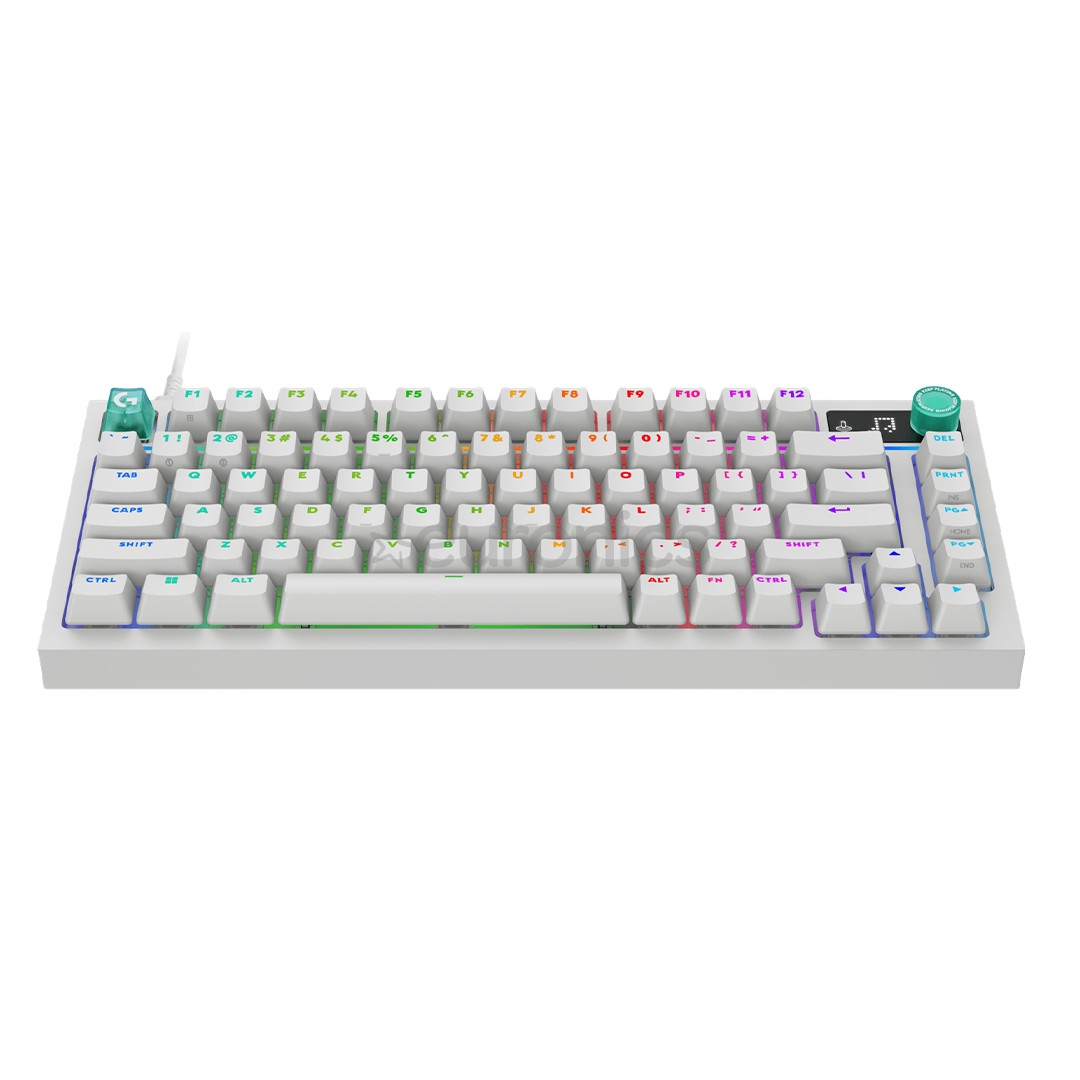 Logitech G316 X 75, tactile, US, valge - Klaviatuur