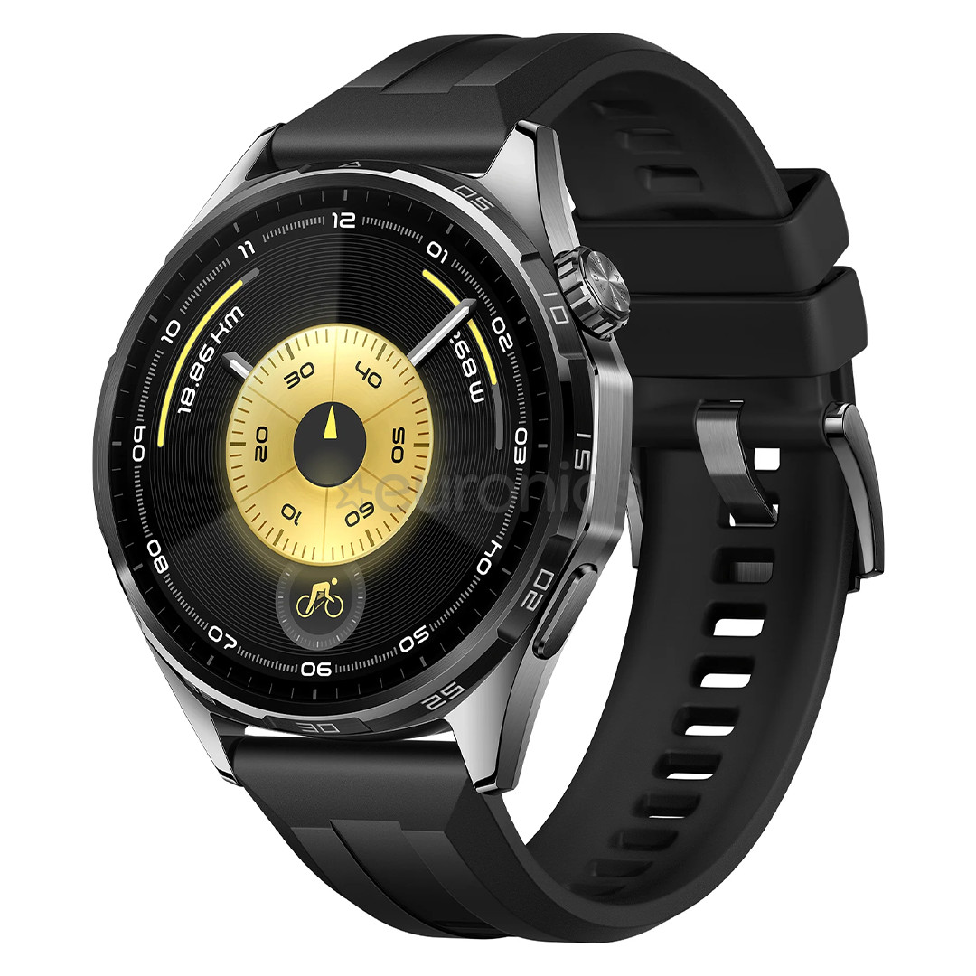 Huawei Watch 6, 46 mm, must - Nutikell