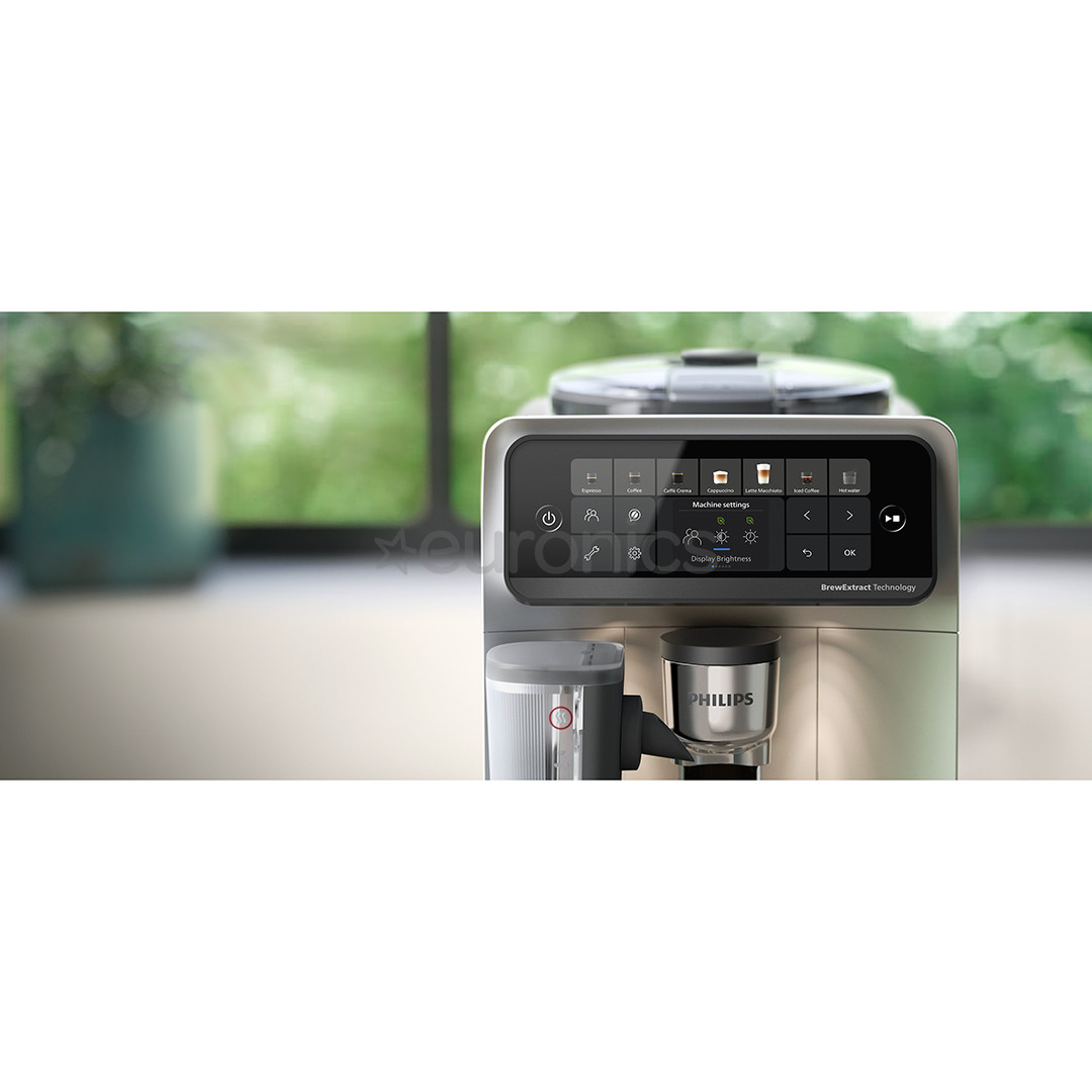 Philips LatteGo Pro 6000, black/grey - Espresso machine