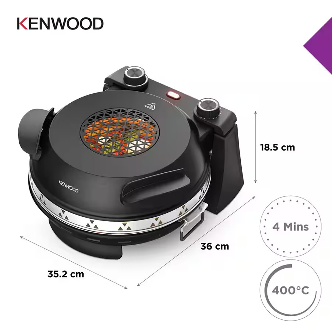 Kenwood My Pizzeria, must - Pitsaahi
