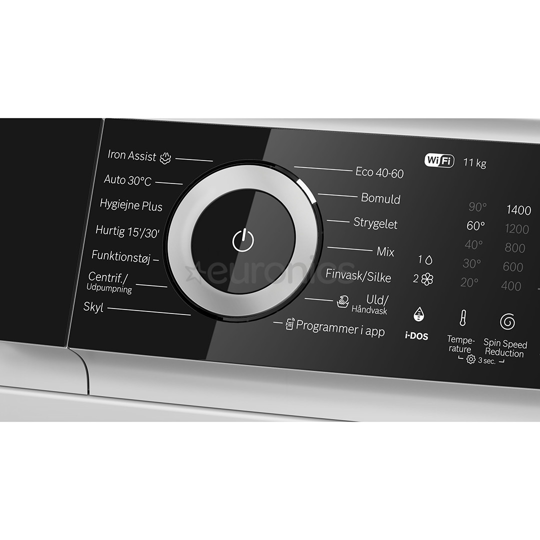 Bosch, Series 6, 11 кг, глубина 59 см, 1400 об/мин - Стиральная машина с передней загрузкой
