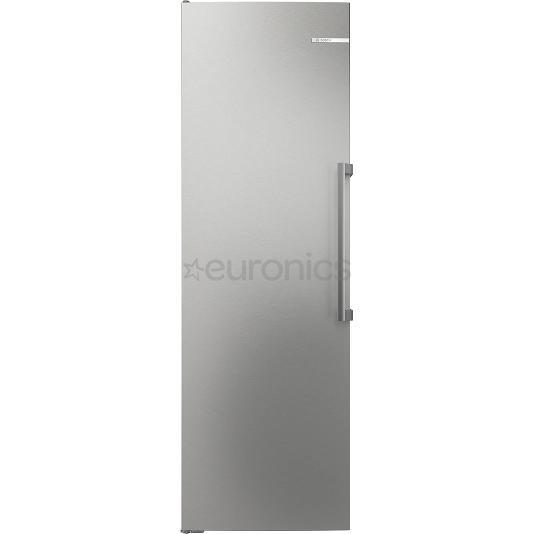 Bosch Series 6, Total No Frost, 402 L, kõrgus 187 cm, hall - Jahekapp
