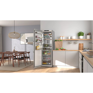 Bosch Series 6, Total No Frost, 402 L, kõrgus 187 cm, hall - Jahekapp