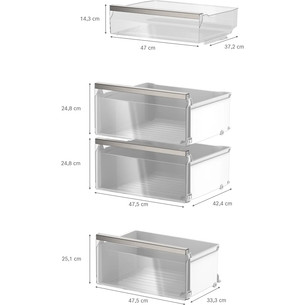 Bosch Series 6, Total No Frost, 402 L, kõrgus 187 cm, hall - Jahekapp