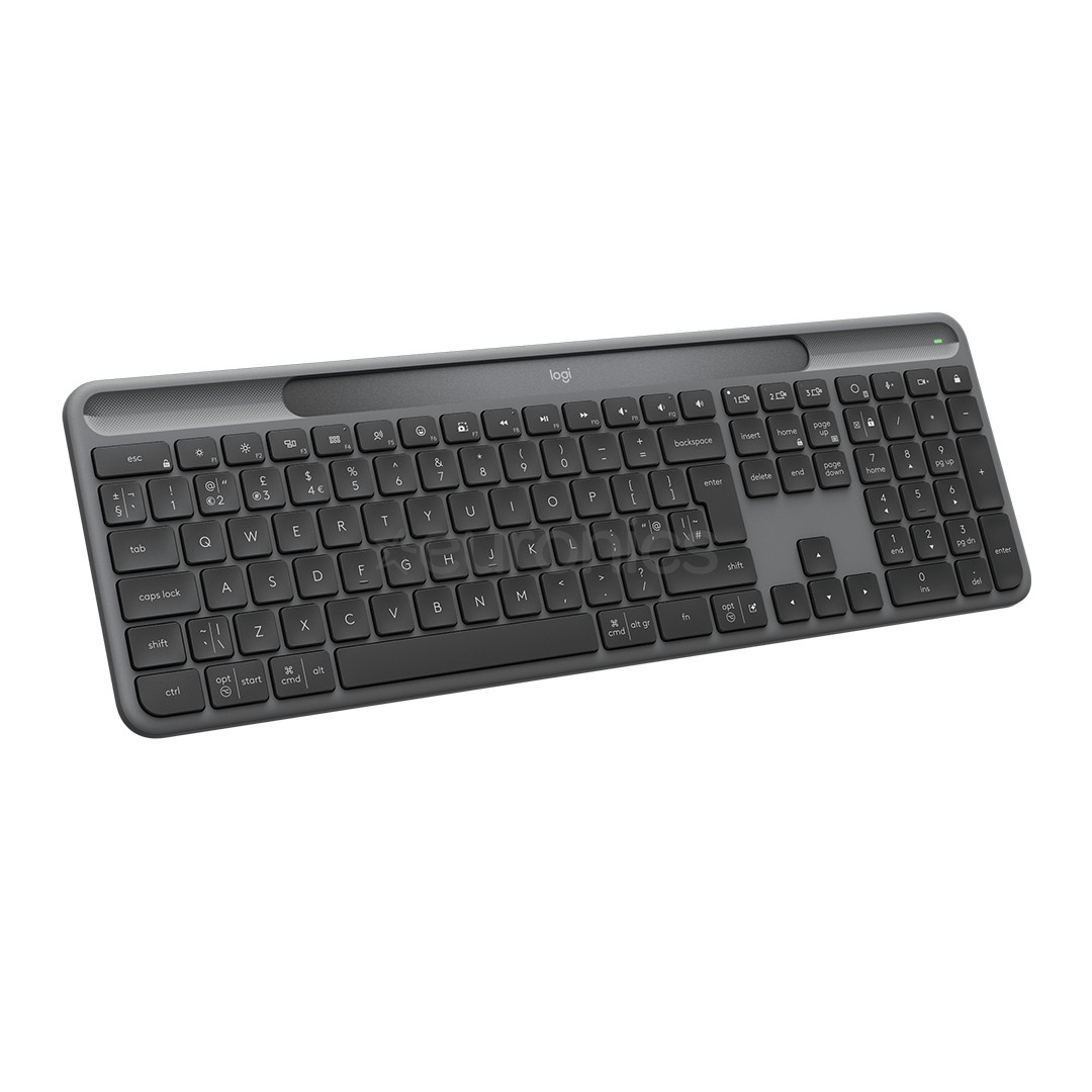Logitech Signature Slim Solar+ K980, US, must - Juhtmevaba klaviatuur