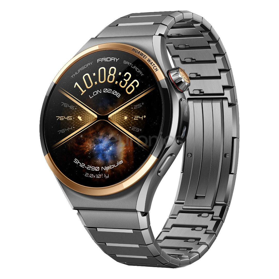 Huawei Watch 6 Pro Space Edition, 46 mm, titaan, must - Nutikell