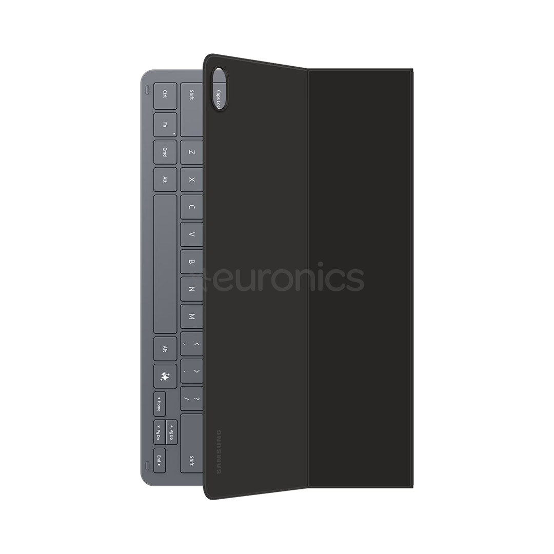 Samsung Book Cover Keyboard Slim, Galaxy Tab S12+, must - Tahvelarvuti klaviatuurümbris