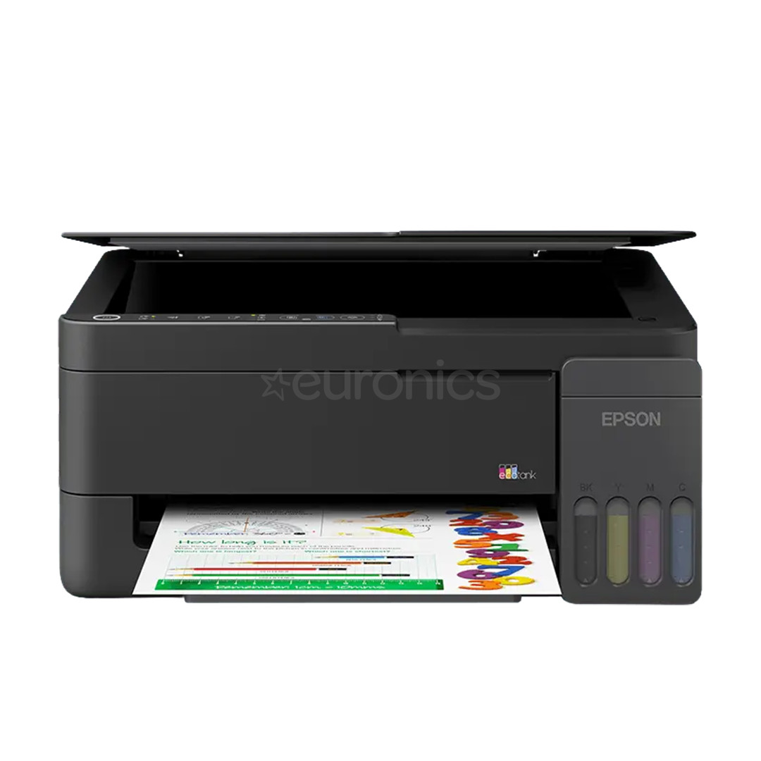 Epson EcoTank L3350, must - Multifunktsionaalne värvi-tindiprinter
