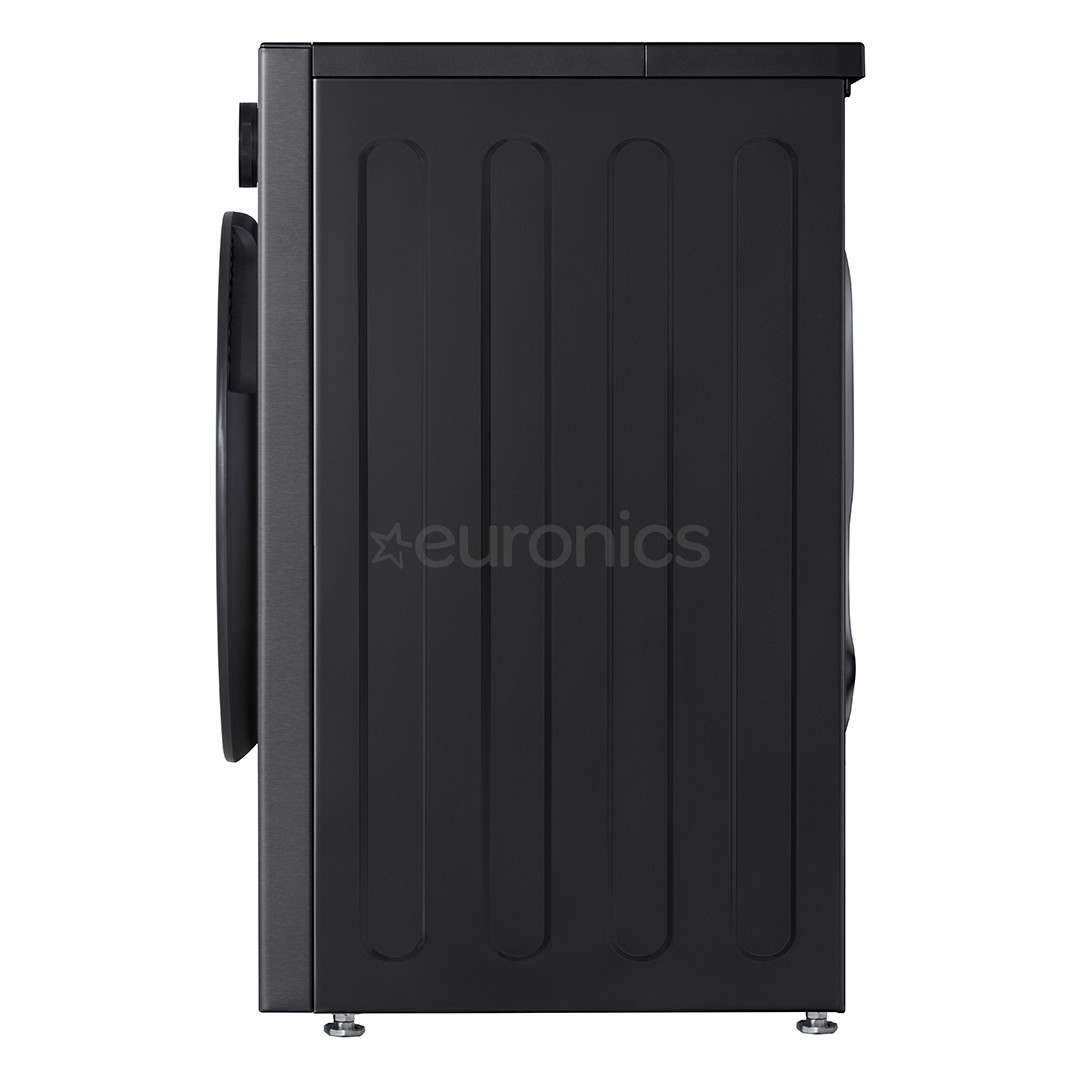LG, 9 kg, sügavus 47.5 cm, 1200 p/min, must - Eestlaetav pesumasin