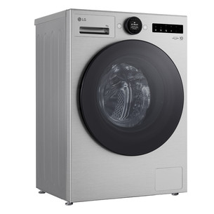 LG, 9 kg, depth 47.5 cm, 1200 rpm, silver - Front load washing machine
