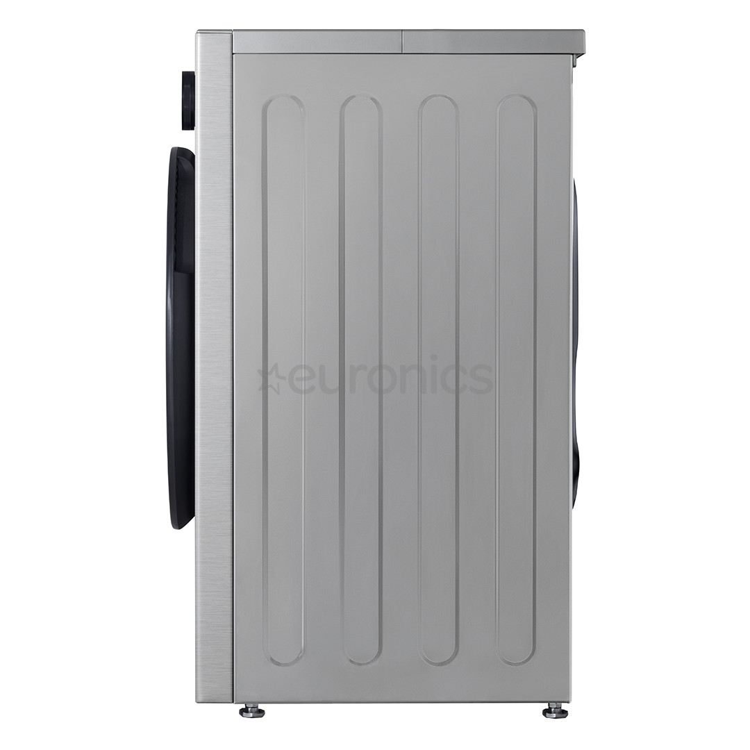 LG, 9 kg, depth 47.5 cm, 1200 rpm, silver - Front load washing machine