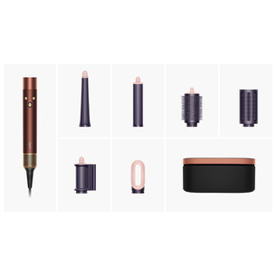 Dyson Airwrap i.d.™, Bluetooth®, 1300 W, Straight+Wavy, Plum/Copper - Airstyler