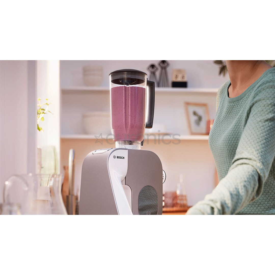 Bosch MUM 5, Seeria 4, 1000 W, valge/pronks - Köögikombain