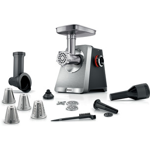 Bosch MultiPower, Series 8, 2500 Вт, черный/нерж. сталь - Мясорубка