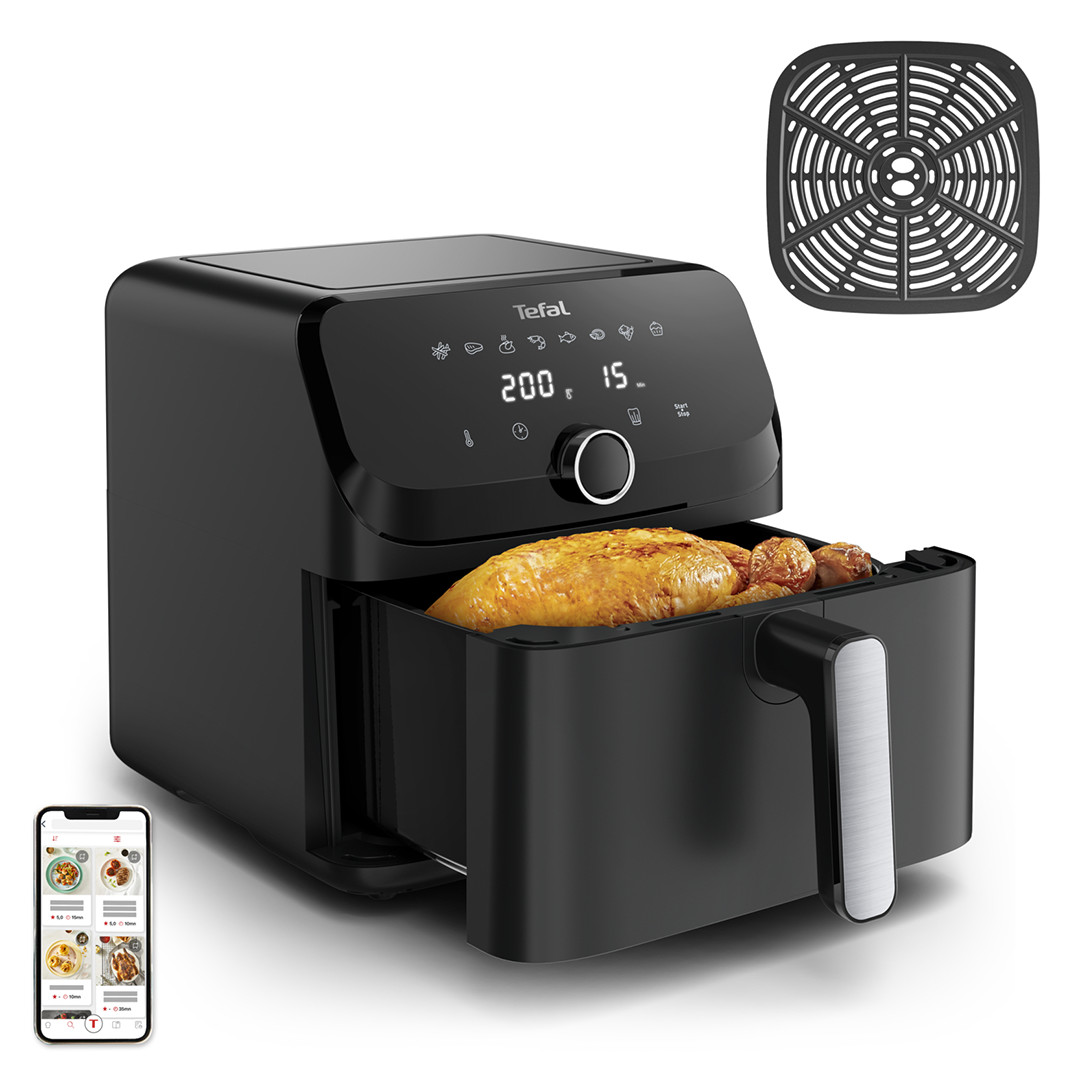 Tefal Easy Fry Mega, 7.5 L, 2020 W, must - Kuumaõhufritüür