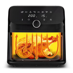 Tefal Easy Fry Mega, 7.5 L, 2020 W, must - Kuumaõhufritüür