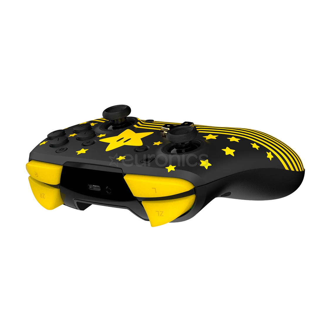 Turtle Beach Rematch Super Mario Star, Nintendo Switch, черный/желтый - Беспроводной игровой пульт