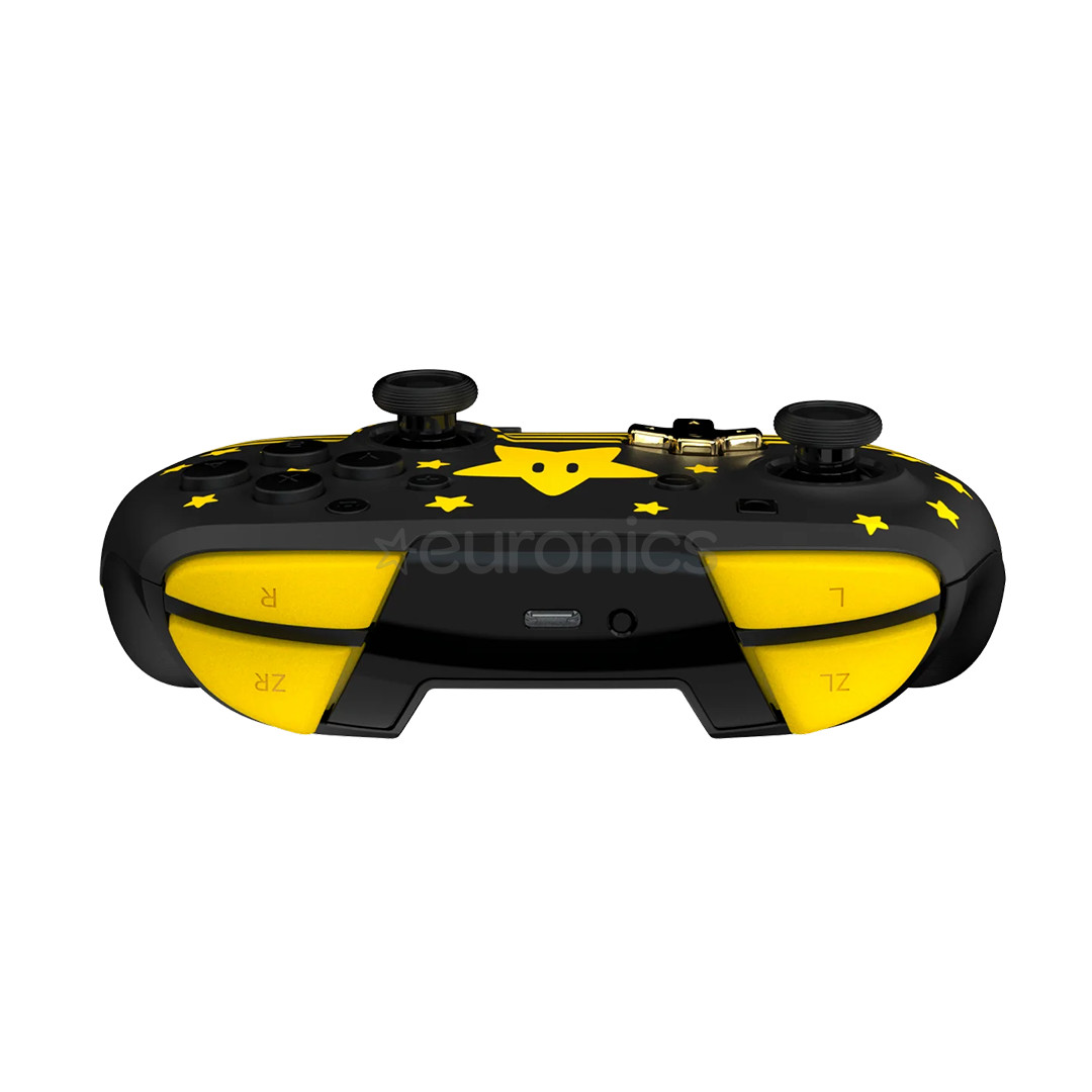 Turtle Beach Rematch Super Mario Star, Nintendo Switch, черный/желтый - Беспроводной игровой пульт
