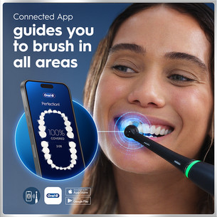 Braun Oral-B iO6 Duo Pack, черный/розовый - Комплект электрических зубных щеток