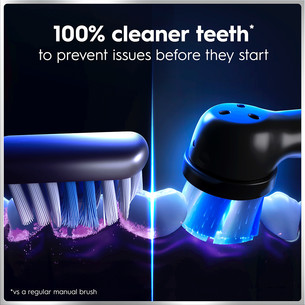 Braun Oral-B iO6 Duo Pack, черный/розовый - Комплект электрических зубных щеток