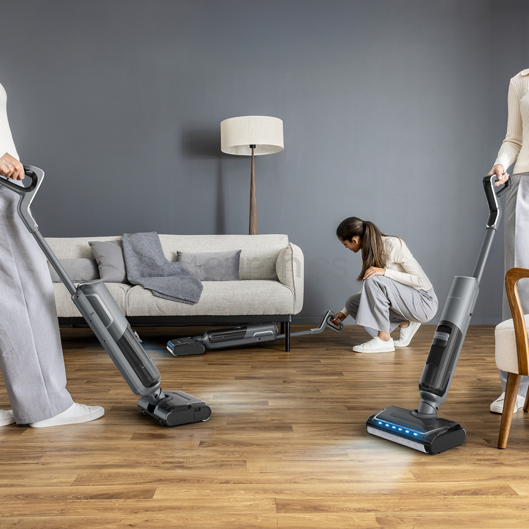 Tefal X-Clean 7 Pro, märg- ja kuivpuhastus, must/tumehall - Juhtmevaba kõvapõranda puhastaja