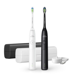 Philips Sonicare Series 5300, black/white - Electric toothbrush set