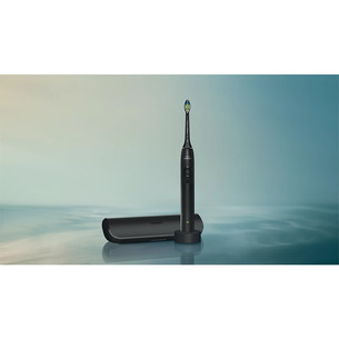 Sonicare 3100 Series, pink/black - Electric toothbrush set