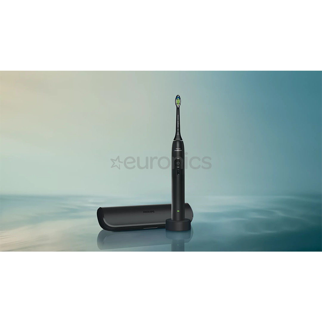 Sonicare 3100 Series, pink/black - Electric toothbrush set