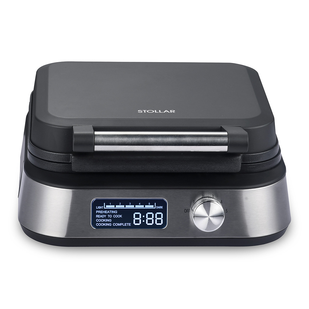 Stollar the Waffle Maker, 1500 W, black/stainless steel - Waffle maker