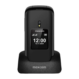 Maxcom Comfort MM834 4G, must - Mobiiltelefon